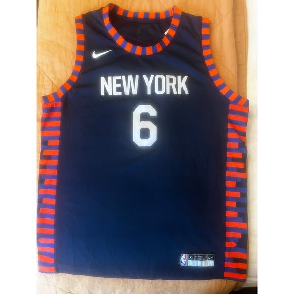 NY Knicks Youth XL Jersey swingman city edition Porzingis #6